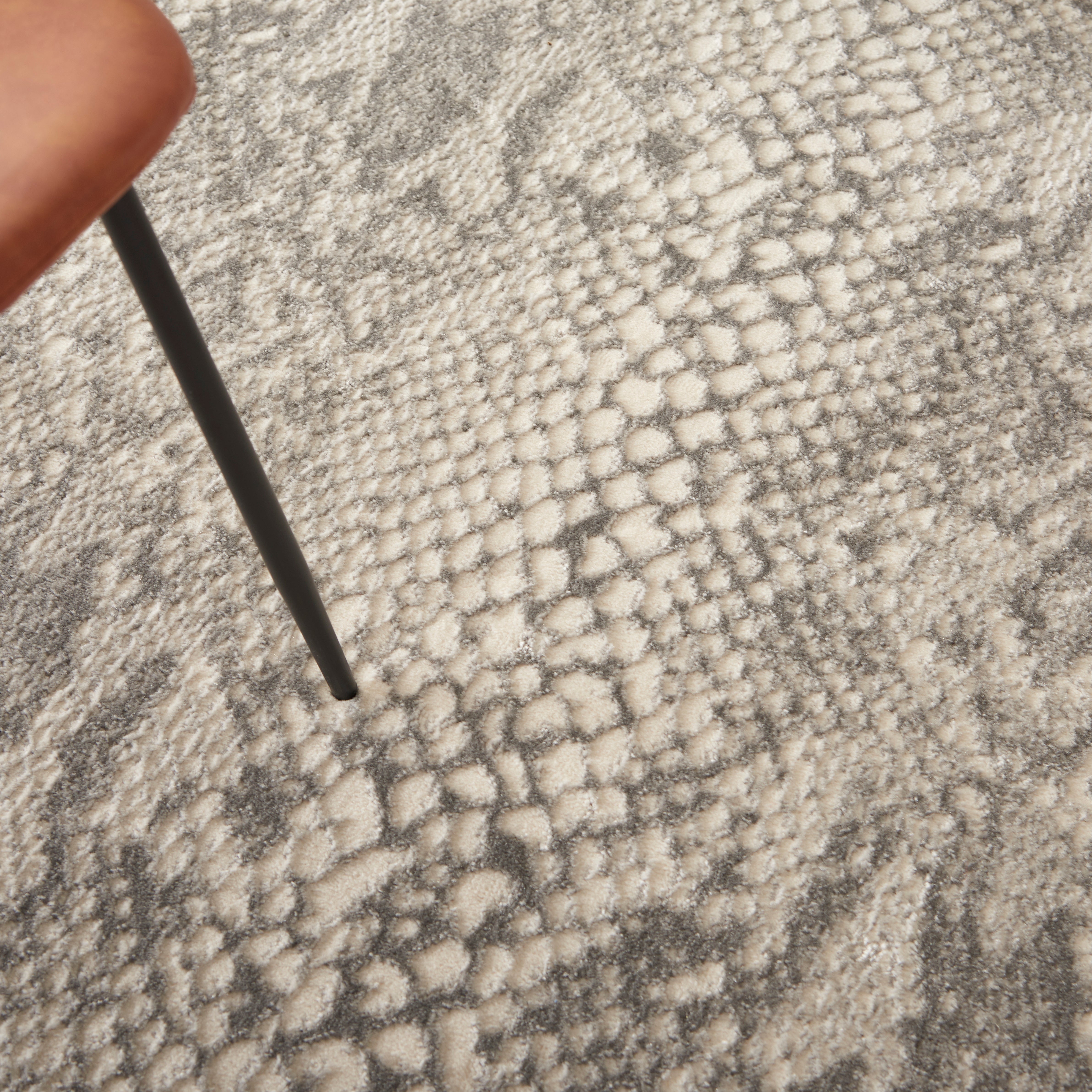 Nourison Solace SLA06 Ivory/Grey Large Rectangle Rug